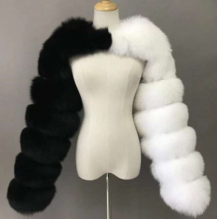 Mayoral Black Faux Fur Applique Pullover main image 1