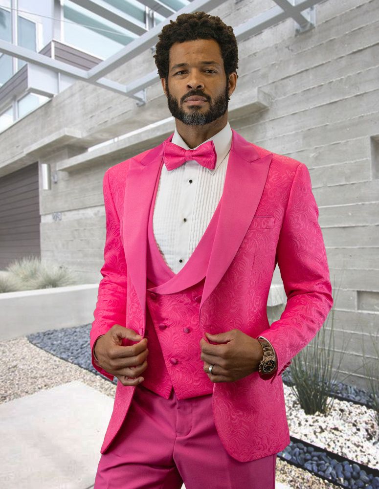 pink suits 