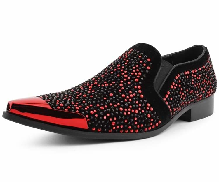 Men Dress Shoes-Deste Red – By Day Fashion
