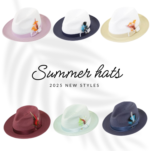Men Summer Fedora Hats
