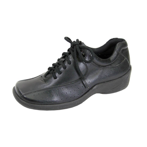 24 HOUR COMFORT Gina Women's Wide Width Leather Lace-Up Shoes