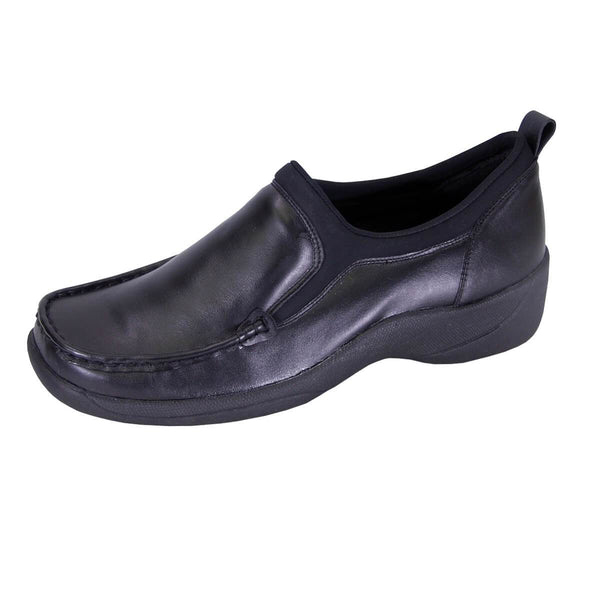 24 HOUR COMFORT Lora Women's Wide Width Leather Loafers