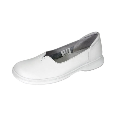 24 HOUR COMFORT Kallie Women's Wide Width Leather Slip-On Shoes