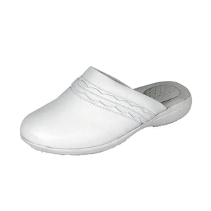 24 HOUR COMFORT Maura Women's Wide Width Leather Mules