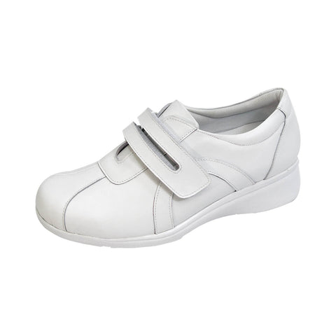 24 HOUR COMFORT Bonnie Women's Wide Width Leather Walking Shoes