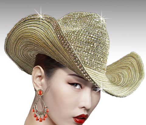 Women Cowboy Hat SC2441 Sand