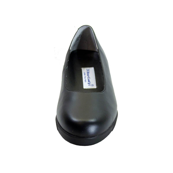 24 HOUR COMFORT Sofie Women's Wide Width Leather Wedge Shoes