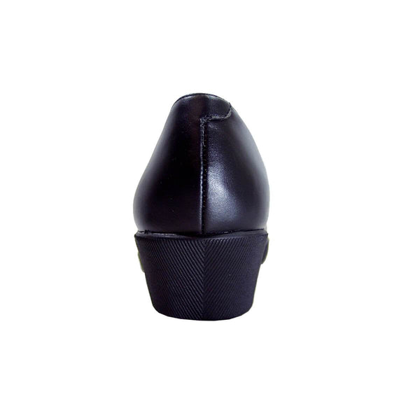 24 HOUR COMFORT Sofie Women's Wide Width Leather Wedge Shoes