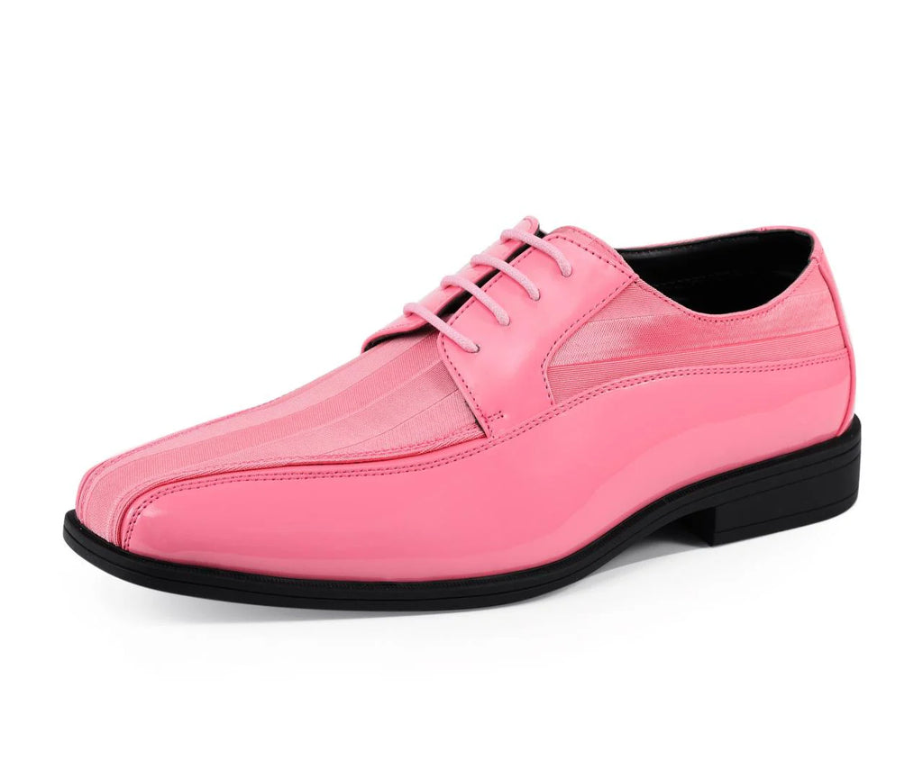 Men Tuxedo Shoes-179-Pink By Day Fashion Men Tuxedo Shoes-179-Pink By Day Fashion