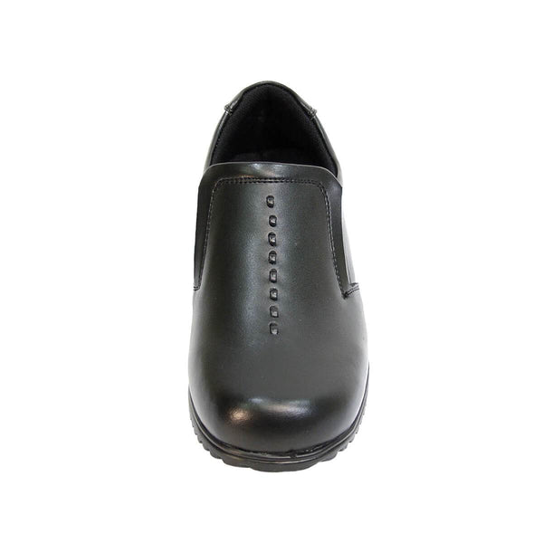 24 HOUR COMFORT Molly Women's Wide Width Leather Slip-On Shoes