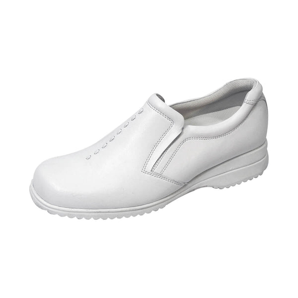 24 HOUR COMFORT Molly Women's Wide Width Leather Slip-On Shoes
