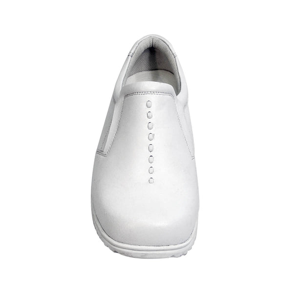 24 HOUR COMFORT Molly Women's Wide Width Leather Slip-On Shoes