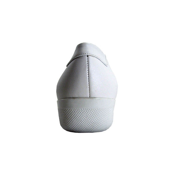 24 HOUR COMFORT Aisha Women's Wide Width Leather Slip-On Shoes