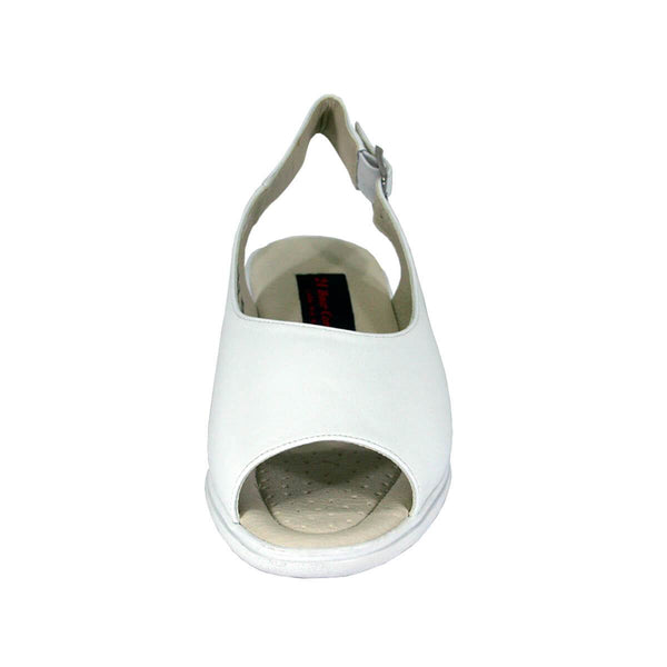 24 HOUR COMFORT Connie Women's Wide Width Leather Sandals