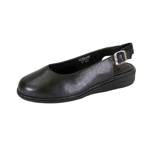 24 HOUR COMFORT Lucille Women's Wide Width Leather Shoes