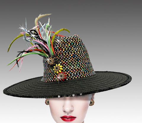 Women Classic Hat 2863 Black