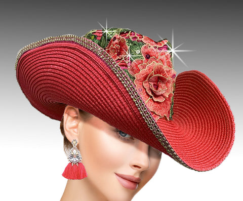 Women Cowboy Hat SC2979 Red