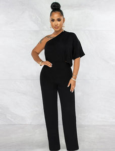 Women Pant Suit 54022 Black