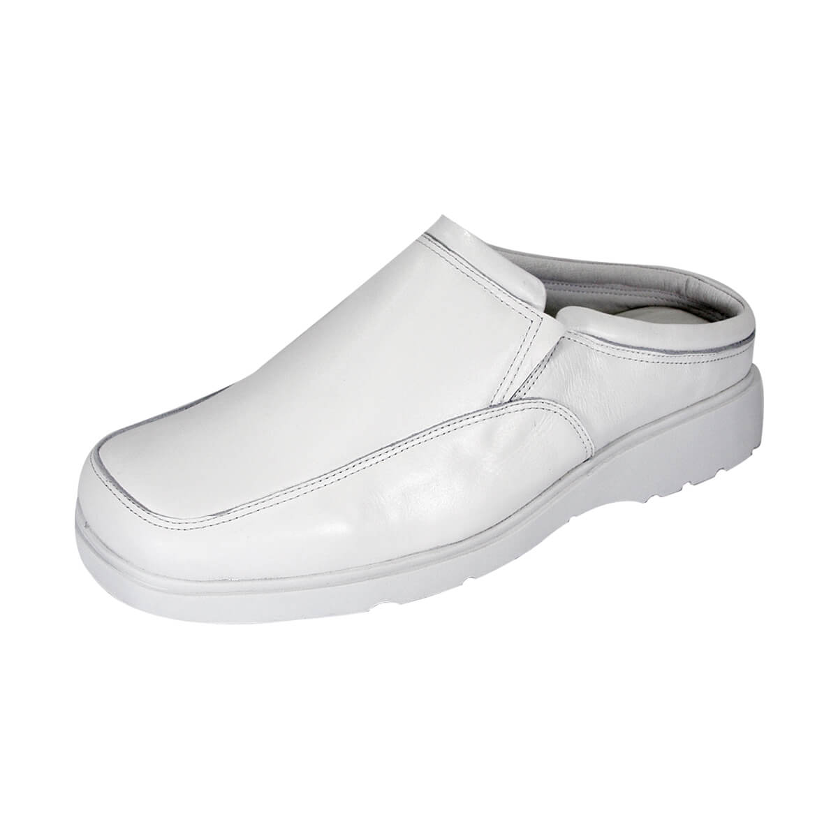 24 HOUR COMFORT Todd Men's Wide Width Leather Clogs
