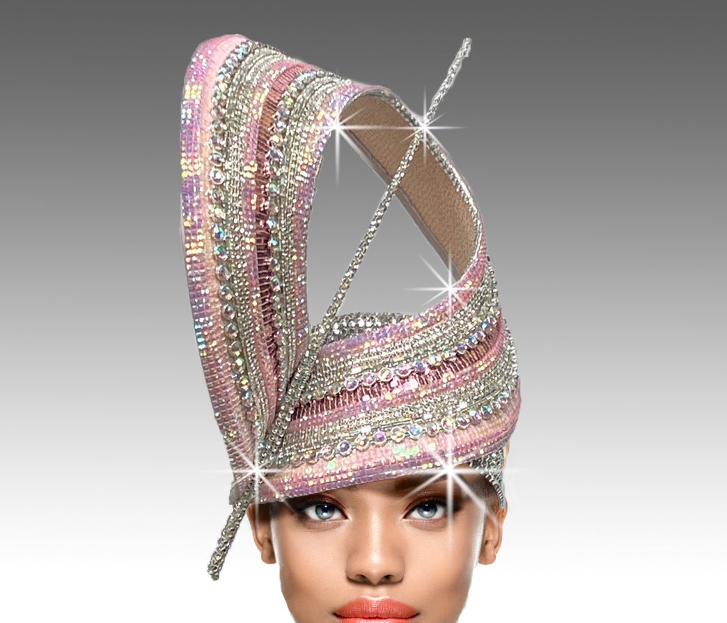 Women's Pill box hat 3040 pink