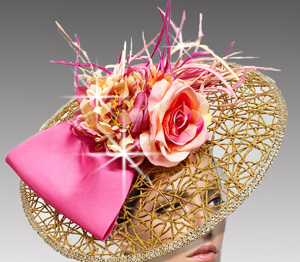 Women Church FASCINATOR-FA3140 Honey fuchsia