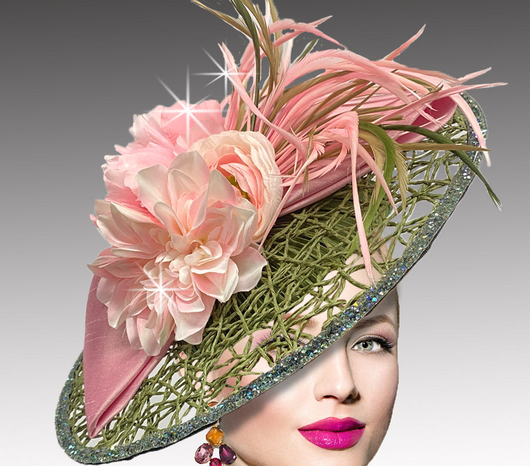 Women Church FASCINATOR-FA3140 G-pink