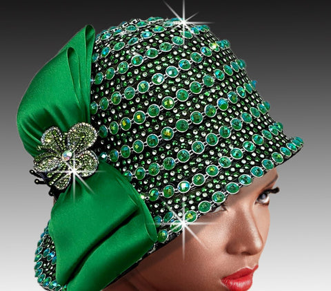 Women Church Hat 3216 Green