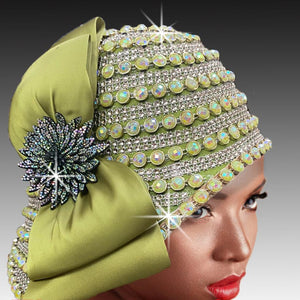 Women Church Hat 3216 Olive