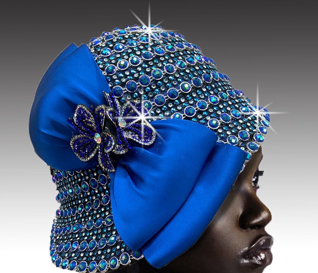 Women Church Hat 3216 Royal