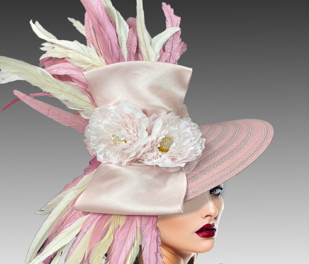 Women Derby Hat 3340 Pink