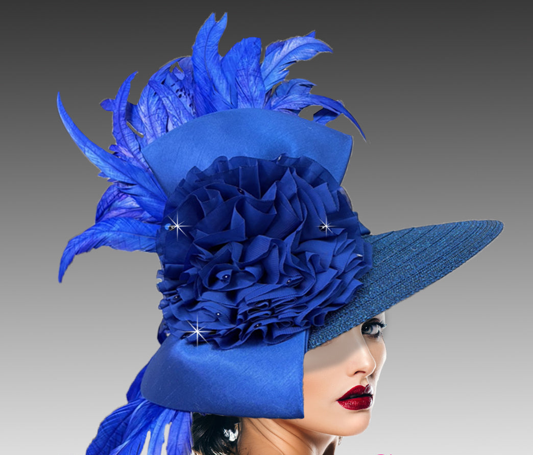 Women Derby Hat 3340 Royal