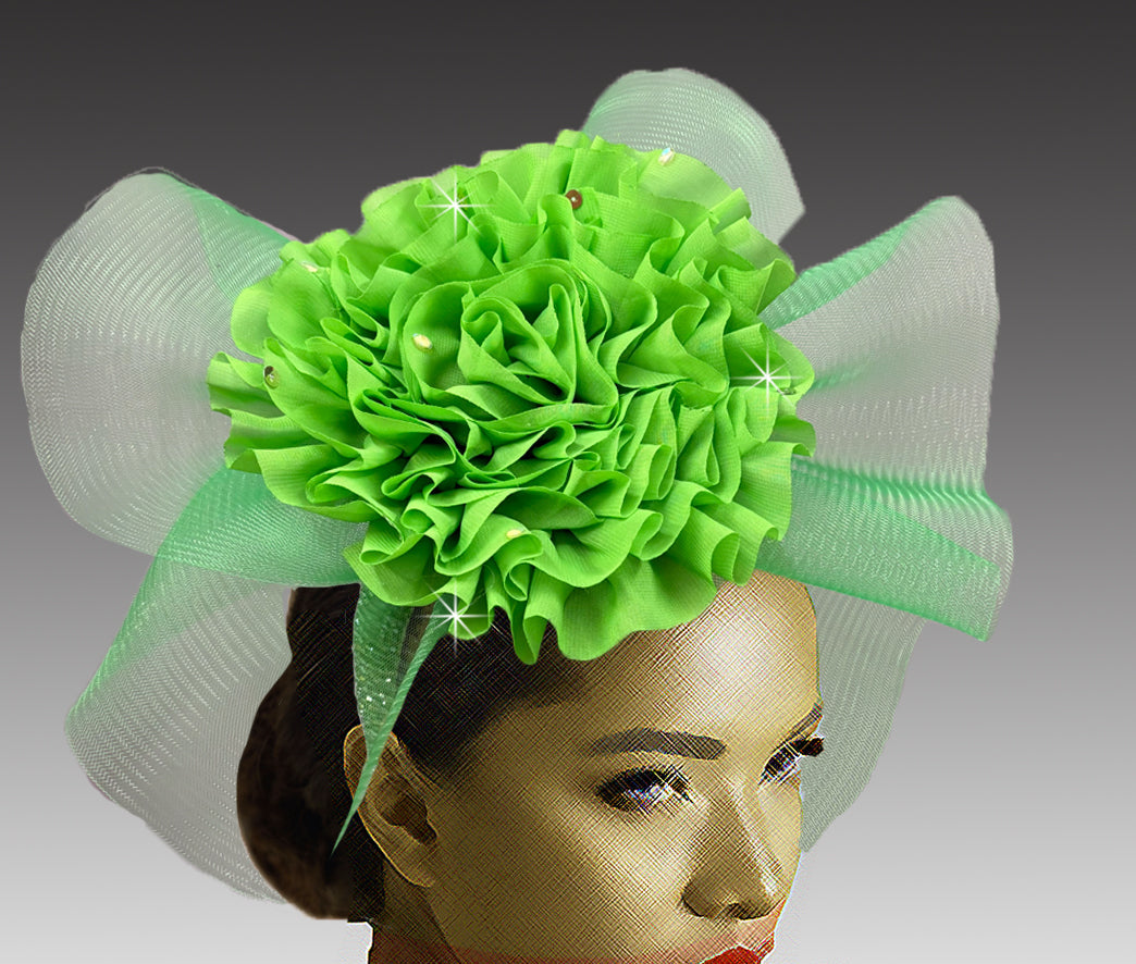 Women Fascinator 3354 Lime