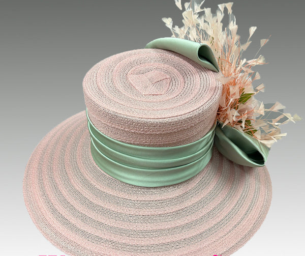 Women Derby Hat 3369 Pink