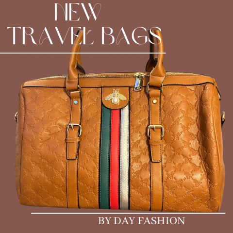 Designer Duffle Bag 8585 Tan