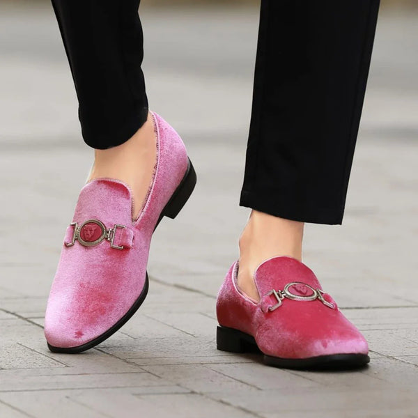 Men Dress Shoe Antonio Pink