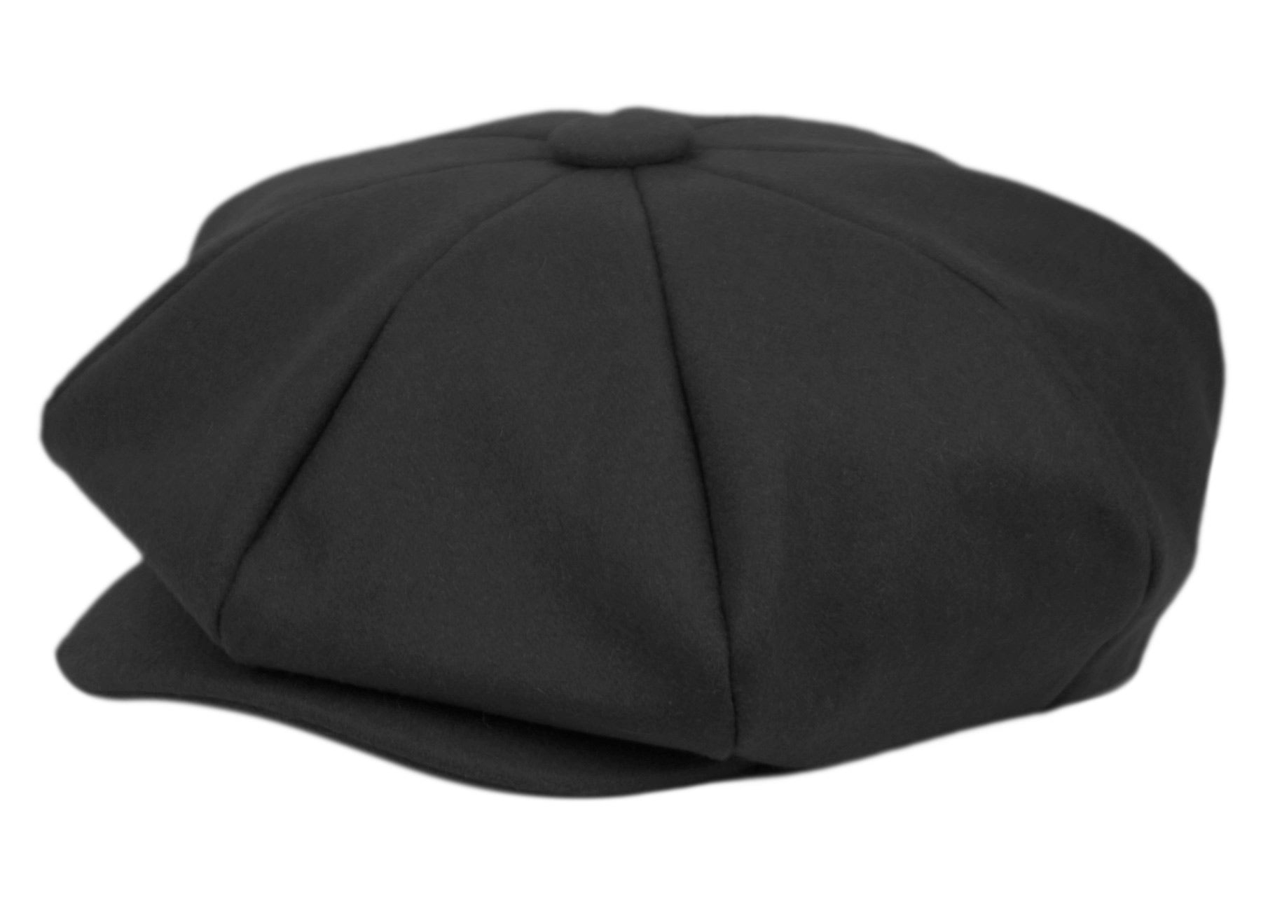 NEWSBOY CAP BIG APPLEJACK BA1778 BLACK