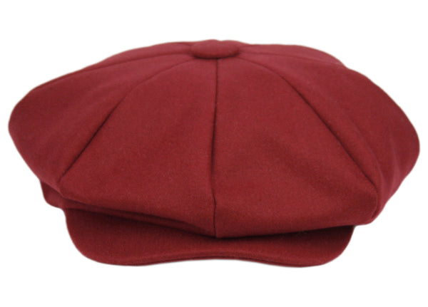 NEWSBOY CAP BIG APPLEJACK BA1778 BURGUNDY