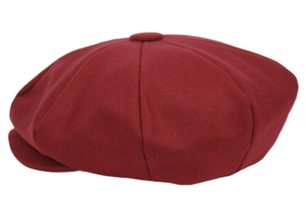 NEWSBOY CAP BIG APPLEJACK BA1778 BURGUNDY