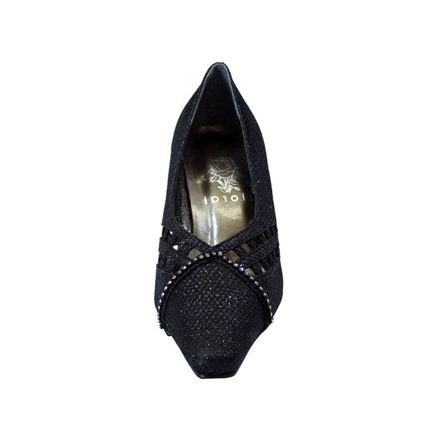 Women Church Shoe-675C Black