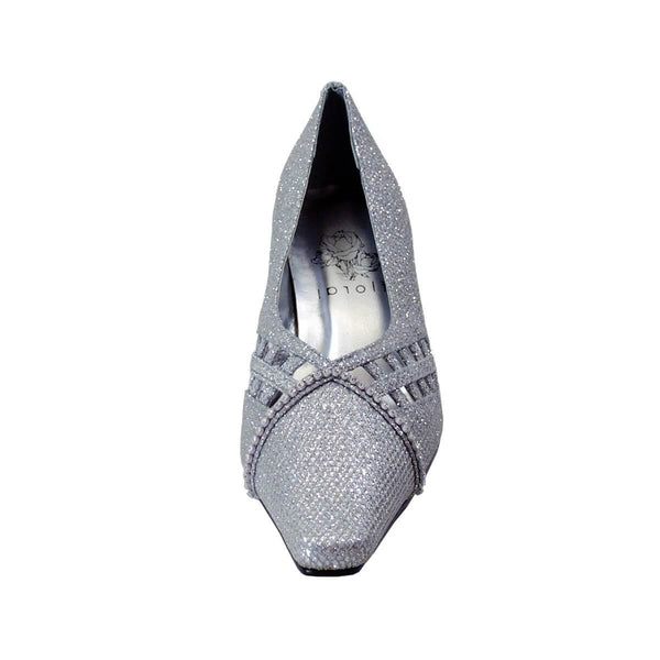 Women Church Shoe-675C Silver