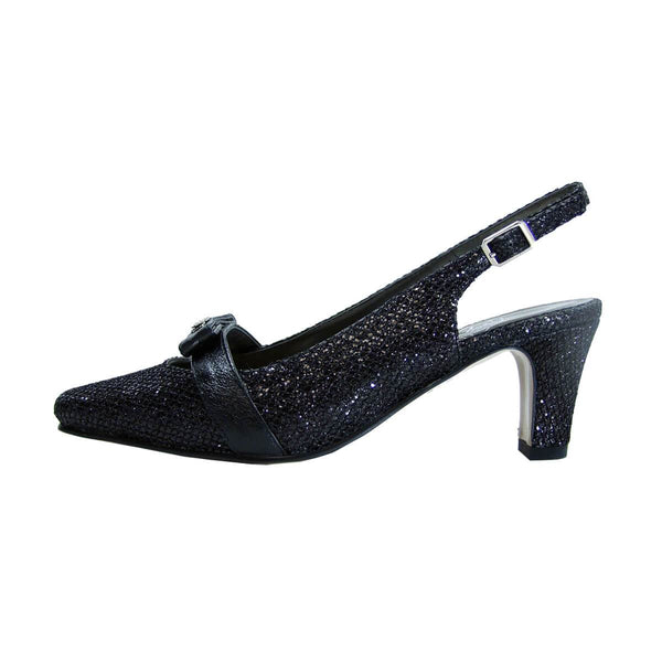 Women Church Shoes 729C Black