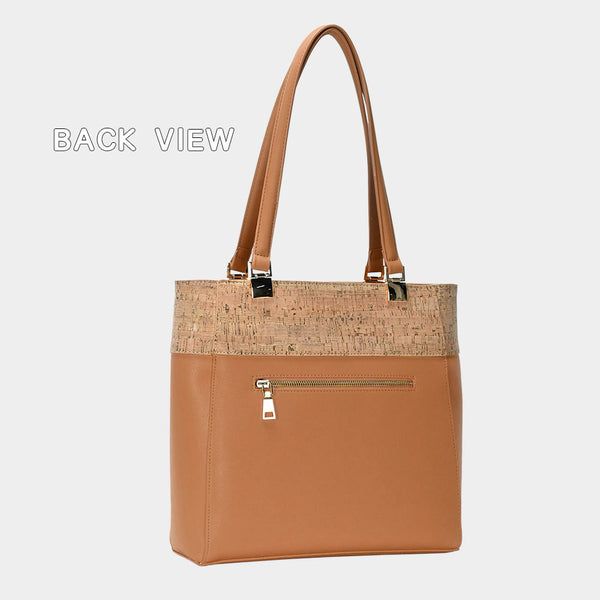 Women Leather Shoulder Bag FSB9712-TAN
