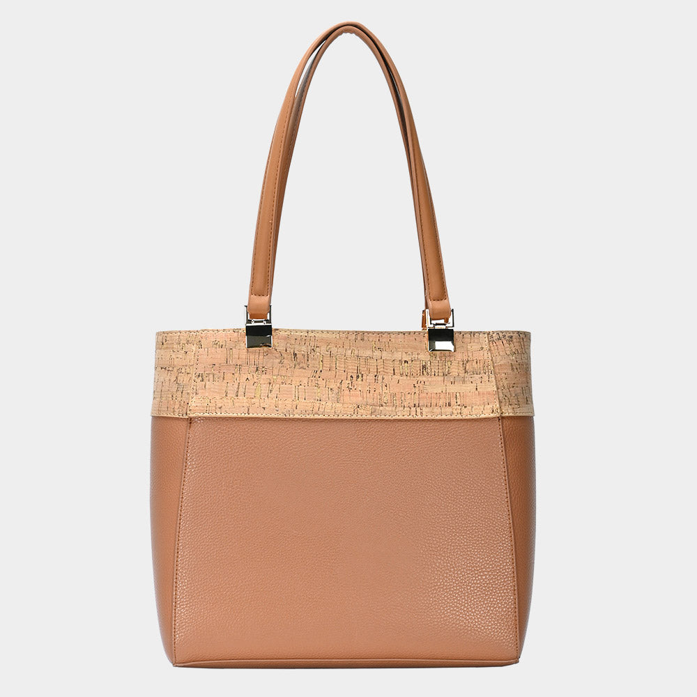 Women Leather Shoulder Bag FSB9712-TAN