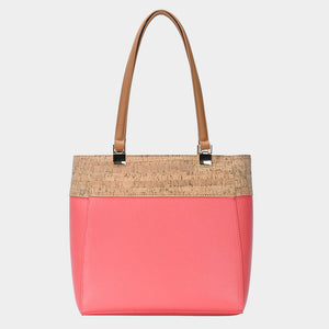 Women Leather Shoulder Bag FSB9712-Coral