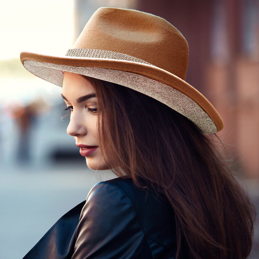 Women Cowboy Hat H0696 Pink