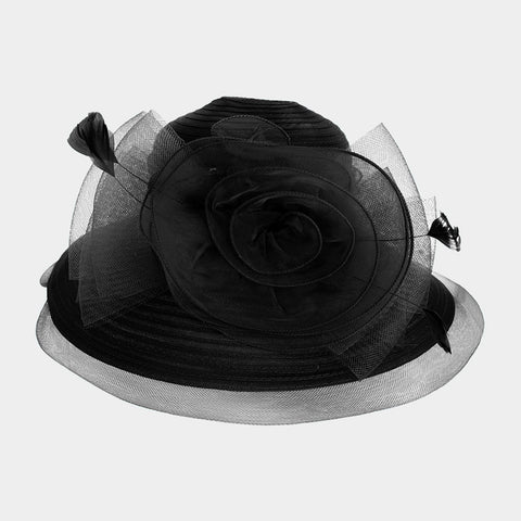 Women Church Hat -2605 Black