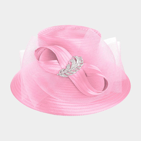 Women Church Hat 2713 Pink