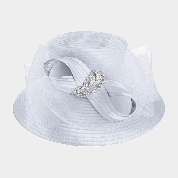 Women Church Hat 2713 Grey