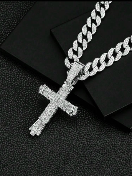 Men's Jewelry Chain Set-0744 Silver