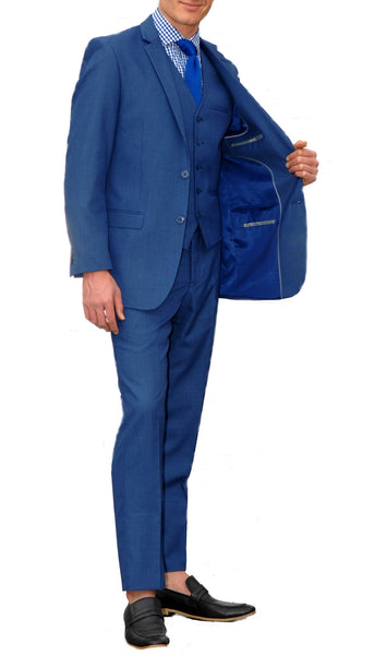 Men's 3 Piece Slim Fit Suit -JAX